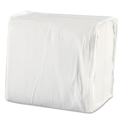Morcon Paper Morsoft Dinner Napkins, 1-Ply, 15 x 17, White, 250/Pack, 12 Packs/Carton