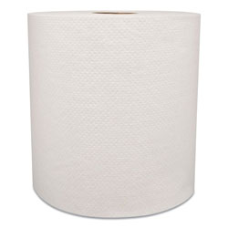 Morcon Paper Morsoft Universal Roll Towels, 8 in x 800 ft, White, 6 Rolls/Carton