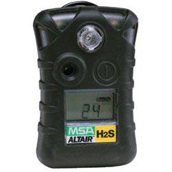 MSA ALTAIR® Single-Gas Detector, Hydrogen Sulfide (H2S), Button® Cell Toxic Gas Sensor