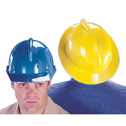 MSA Topgard Protective Caps & Hats, Fas-Trac Ratchet, Hat, Yellow
