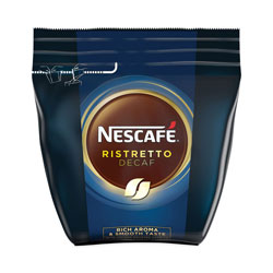Nescafe Ristretto Decaffeinated Blend Coffee, 8.8 oz Bag, 4/Carton