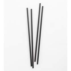 Netchoice 5 in Black Unwrapped Stirrer, Case of 10,000