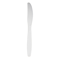 Netchoice Heavy Weight Polystyrene White Knife, Case of 1000