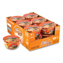 NONGSHIM® Spicy Chicken Bowl Noodle Soup, Chicken, 3.03 oz Cup, 12/Carton