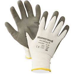 North Safety Products Dyneema Cut Resistant/Coated Gloves, Med, 12/PR, GY