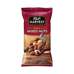 Nut Harvest® Deluxe Mixed Nuts, 2.25 oz Pouch, 8 Count