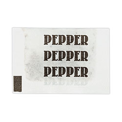 Office Snax Pepper Packets, 0.1 g Packet, 3,000/Carton