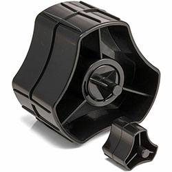 Officemate 1 Inch and 3 Inch Replacement Core Set for Tape Dispenser 96660, Black (96670), 2.8 in x 3.3 in x 2.8 in