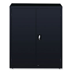 OIF Storage Cabinets, 3 Shelves, 36 in x 18 in x 42 in, Black