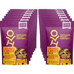 Orchard Valley Harvest Nice 'n Cheesy Mix - Crunch, Cheese, Cashew, White Cheddar, Wheat, Walnut, Almond - 14 / Carton