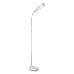 OttLite Wellness Series Flex LED Floor Lamp, 49 in to 71 in High, White