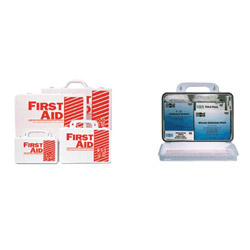 Pac-Kit 50 Person Industrial First Aid Kits, Weatherproof Steel