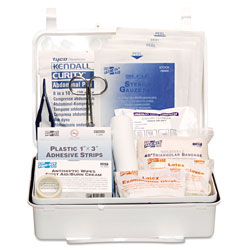 Pac-Kit 25 Person Industrial First Aid Kit, Weatherproof Plastic, Wall Mount