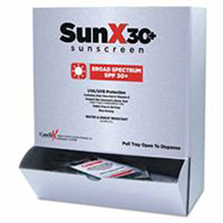 Pac-Kit SunX30 Sunscreen Lotion Packet, 50 per Box