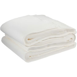 Pacific Blue Select A300 Disposable Care Bath Towels, 1/2 Fold, 19.50 in x 39 in, White, 200/Carton