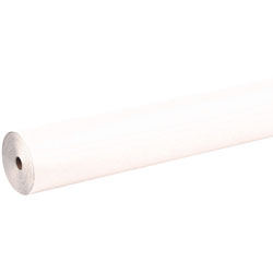 Pacon Antimicrobial Paper Rolls - School, Drawing, Banner, Display, Office, Restaurant, Sketching - 48 inWidth x 200 ftLength - 1 Roll - White - Paper