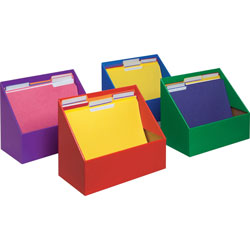 Pacon Folder Holder Assortment, 9-5/8 in x 11-3/4 in x 5-3/4 in, Assorted