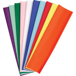Pacon KolorFast Tissue Assortment, 10lb, 20 x 30, Assorted, 100/Pack