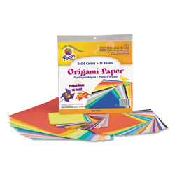 Pacon Origami Paper, 30lb, 9.75 x 9.75, Assorted Bright Colors, 55/Pack