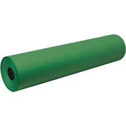 Pacon Paper Roll, f/Art Projects, 8-1/4 in Diameter, 36 inx500', Green