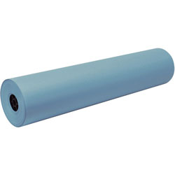 Pacon Paper Roll, f/Art Projects, 8-1/4 in Dia, 36 inx500', Sky Blue