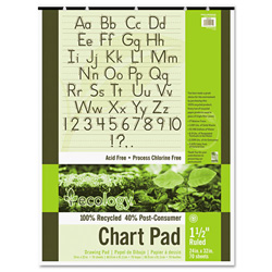 Pacon S.A.V.E Recycled Chart Pads
