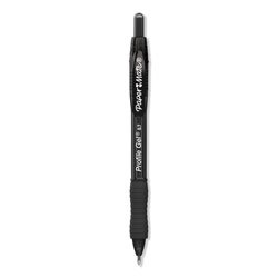 Papermate® Profile Retractable Gel Pen, Medium 0.7 mm, Black Ink, Translucent Black Barrel, 36/Pack
