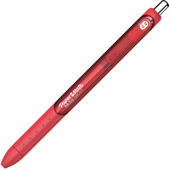 Papermate® Retractable Gel Pens, .7mm, Red Barrel/Ink