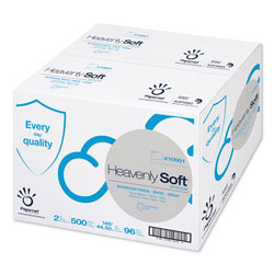 Papernet® Heavenly Soft Toilet Tissue, Septic Safe, 2-Ply, White. 4.1 in x 146 ft, 500 Sheets/Roll, 96 Rolls/Carton