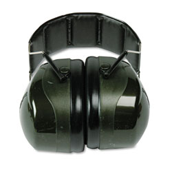 Peltor PELTOR™ Optime™ 101 Earmuff, 27 dB NRR, Dark Green, Over-the-Head