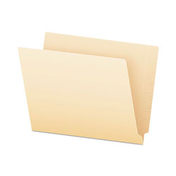 Pendaflex SmartShield End Tab File Folders, Straight Tab, Letter Size, Manila, 75/Box