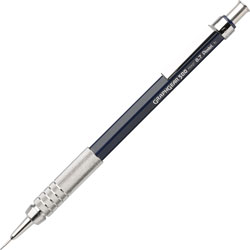 Pentel Graphgear 500 Pencils, Refillable, .7mm, Blue