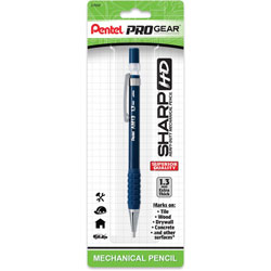 Pentel PROGear 1.3mm Mechanical Pencil, 1.3 mm Lead Diameter, Refillable, Blue Barrel, 1 Pack