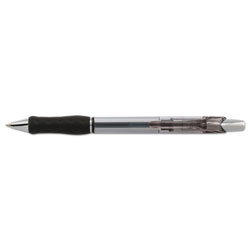 Pentel R.S.V.P. Super RT Retractable Ballpoint Pen, 0.7mm, Black Ink/Barrel, Dozen