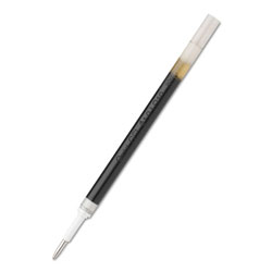 Pentel Refill for Pentel EnerGel Retractable Liquid Gel Pens, Conical Tip, Bold Point, Black Ink