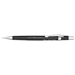 Pentel Sharp Mechanical Pencil, 0.5 mm, HB (#2.5), Black Lead, Black Barrel (PENP205A)