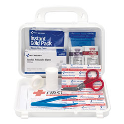 Physicians Care First Aid Kit for Use by Up to 25 People, 113 Pieces, Plastic Case