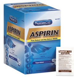 Physicians Care Aspirin Tablets, 250 Doses per box