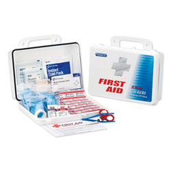 Physicians Care Office First Aid Kit, for Up to 25 People, 131 Pieces, Plastic Case