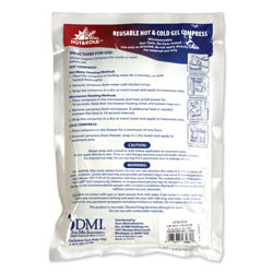 Physicians Care Reusable Hot/Cold Pack, 8.63 x 8.63, White