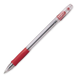 Pilot Ballpoint Pen, Fine Point, Refillable, Red Ink