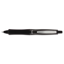 Pilot Dr. Grip FullBlack Retractable Ballpoint Pen, 1mm, Black Ink/Barrel