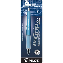 Pilot Gel Ink Roller Ball Pen, Fine Point, Ice Blue Metallic, Black Ink (PIL36271)
