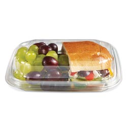 Placon Crystal Seal reFresh 7 x 6 in Angled Container
