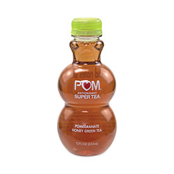 POM® Antioxidant Super Tea, Pomegranate Honey Green Tea, 12 oz Bottles, 6/Pack