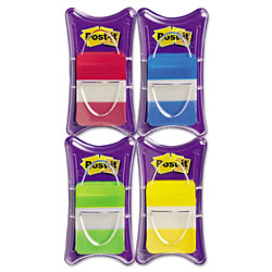 Post-it® 1 in Tabs, 1/5-Cut Tabs, Assorted Colors, 1 in Wide, 100/Pack