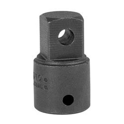 Proto Impact Socket Adapter, 1/2 in Female Dr, 3/4 in Male Dr, 2-1/8 in L, Pin Lock