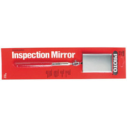 Proto Inspection Mirror,Telescoping, 2-1/8 in x 3-1/2 in, 11-1/4 in to 15-1/2 in L