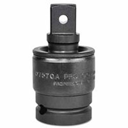 Proto 1/2 in Drive Impact Universal Joint Sockets, 1/2 in Drive, Black Oxide, 2.6 in Long