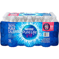 Pure Life Purified Water, Ready-to-Drink, 16.90 fl oz (500 mL), 54/Pallet